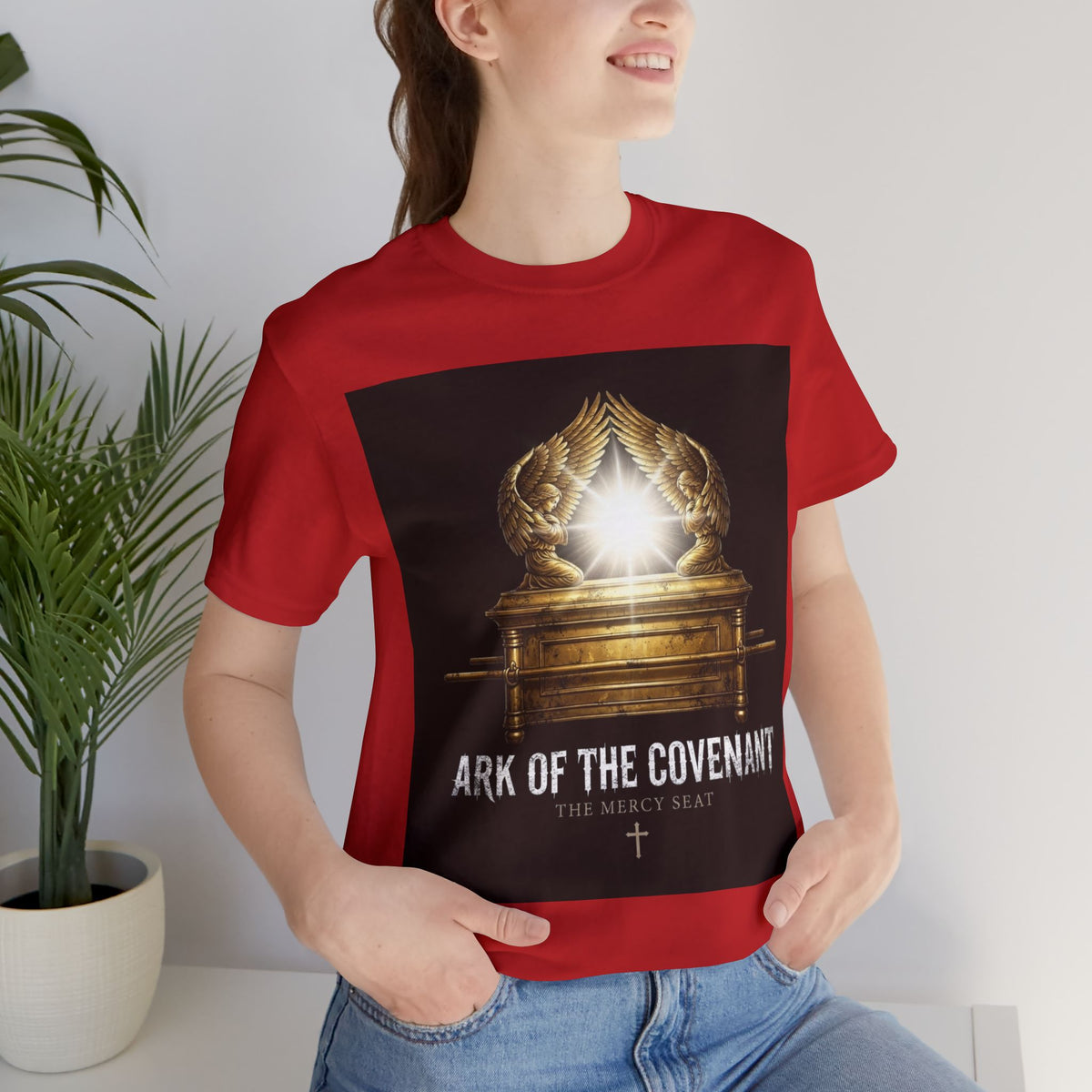 Ark of the Covenant T-Shirt — "King of Glory" Psalm 24:10 Christian Tee