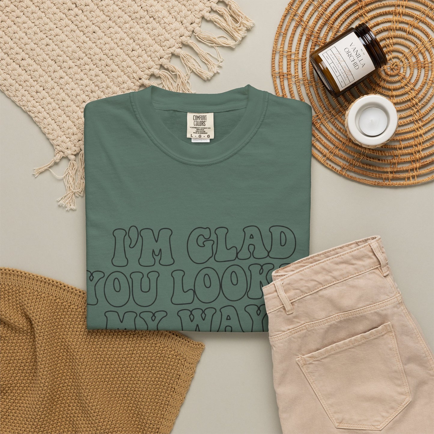 Jesus Loves You T-Shirt — “I’m Glad You Looked My Way… Because Jesus Loves You” Christian Tee