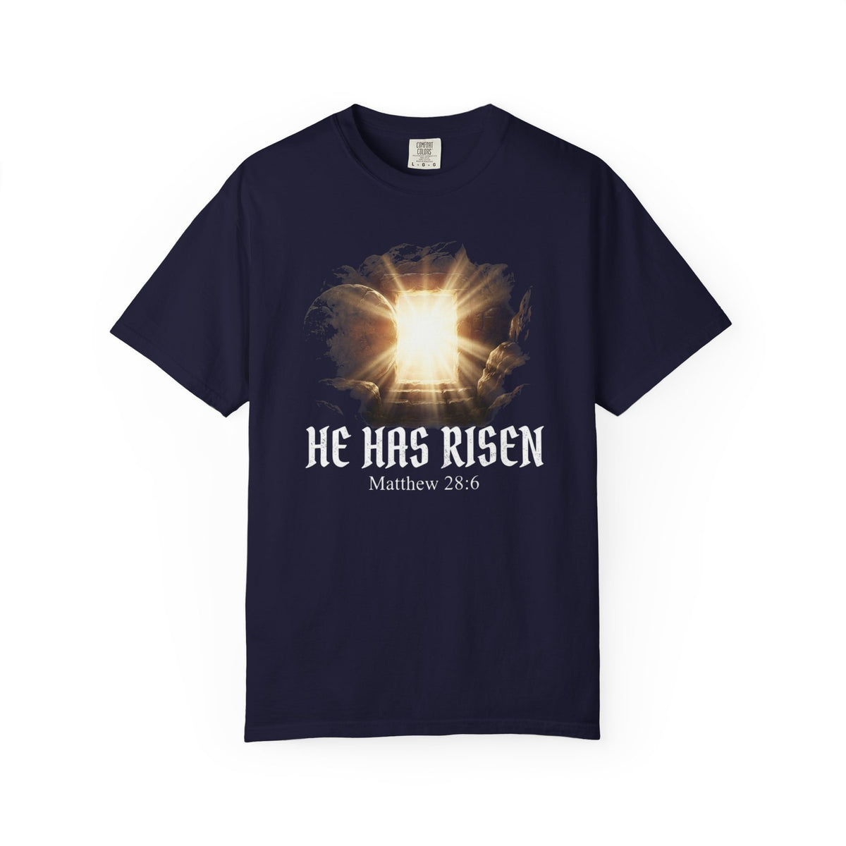 Angel Gateway T-Shirt — Fiery Winged Guardian Graphic Tee
