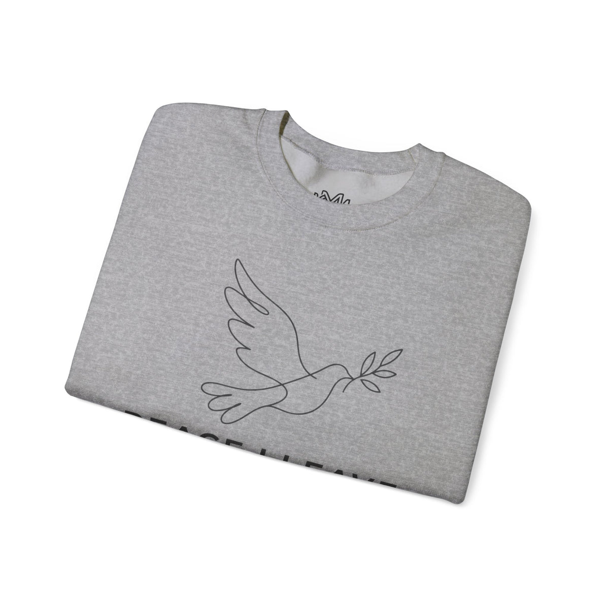 Peace I Leave Crewneck Sweatshirt — Dove & John 14:27 Inspirational Sweatshirt