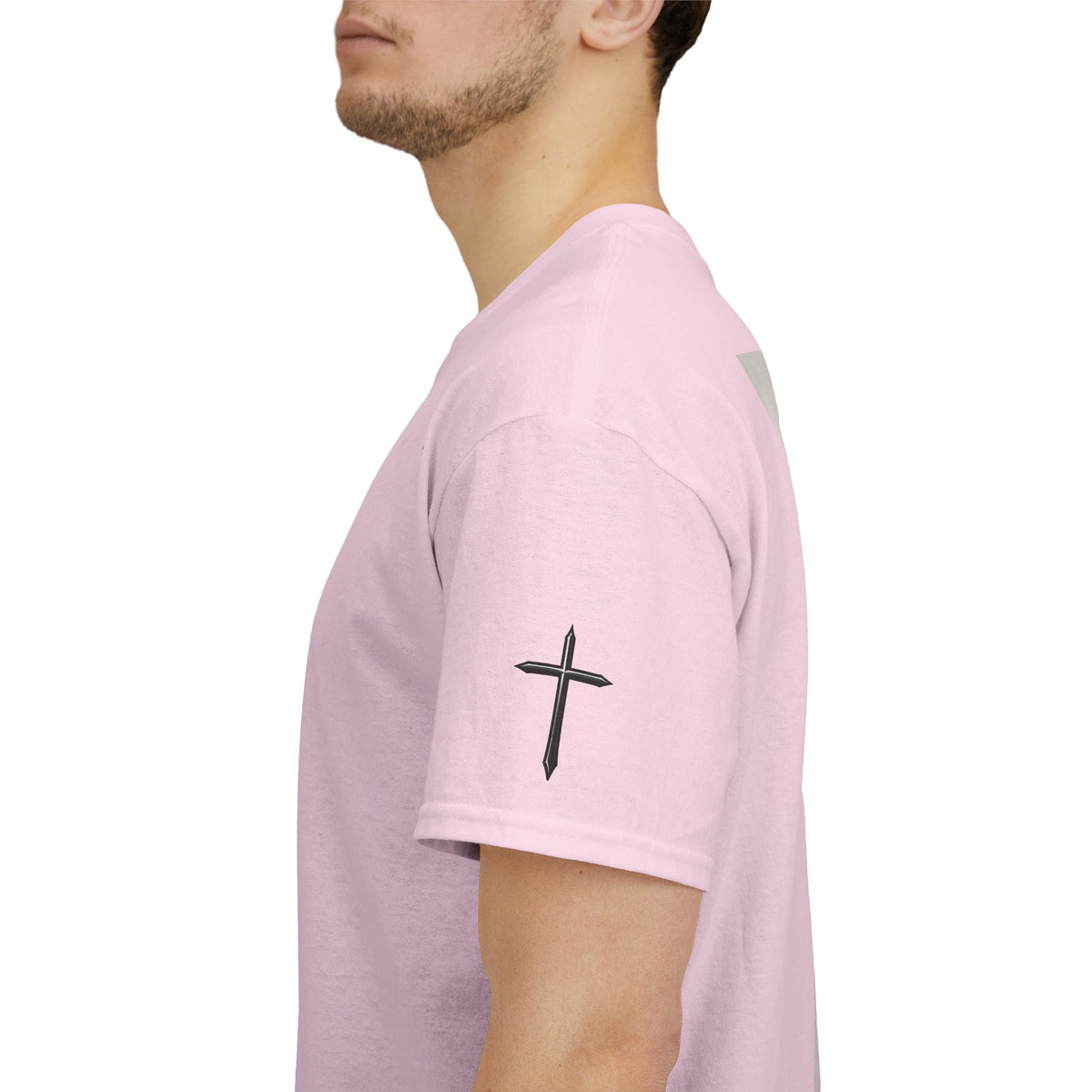 Christian Son & Heir T-Shirt — 'Adopted by Grace' Faith Tee with Jesus Prayer Design
