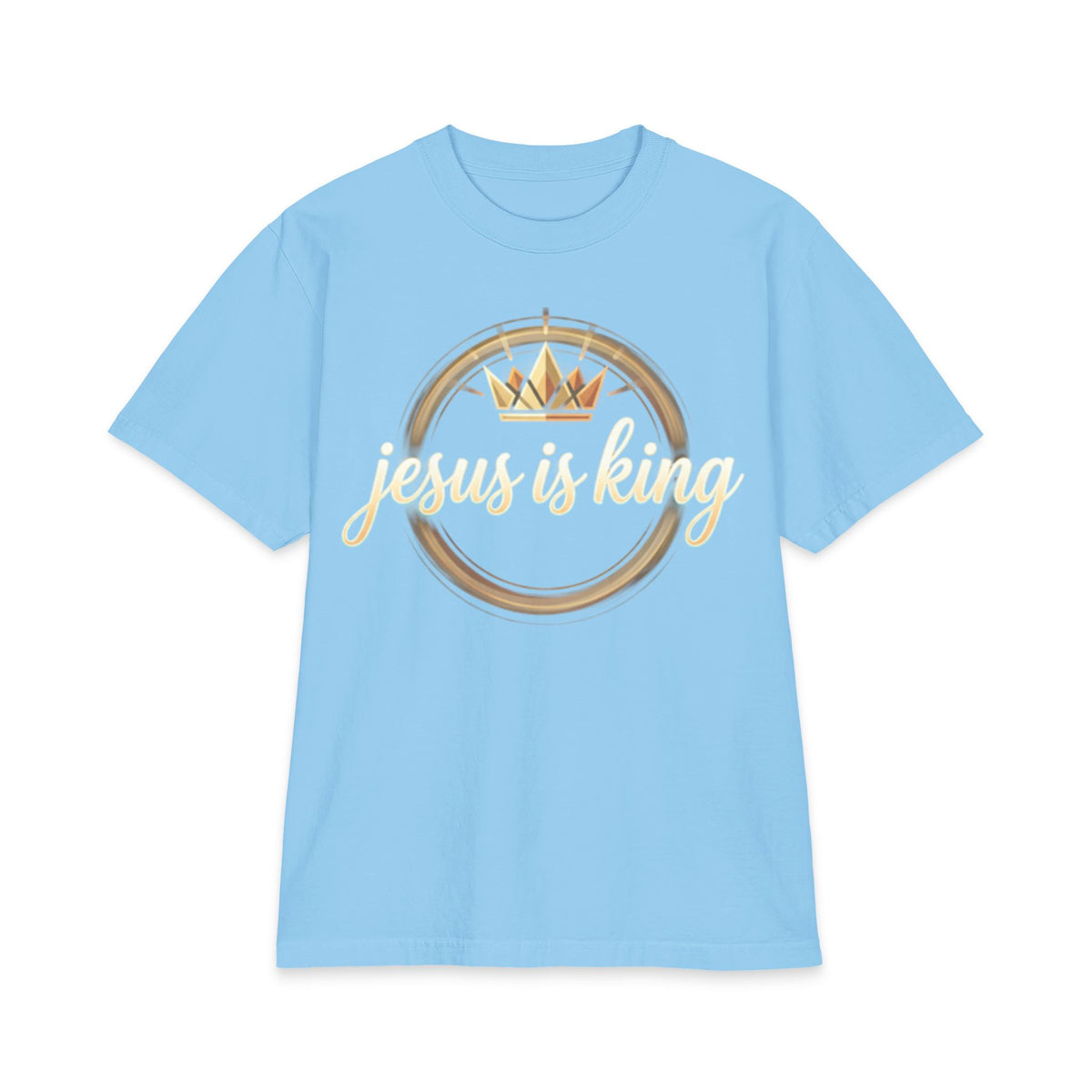 Jesus Is King T-Shirt — Christian Crown Faith Tee