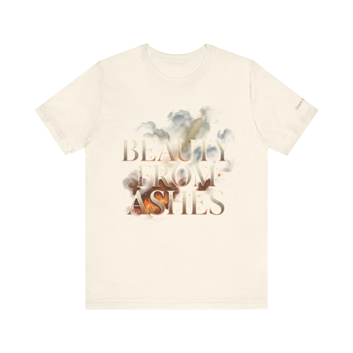 Beauty From Ashes Floral Tee