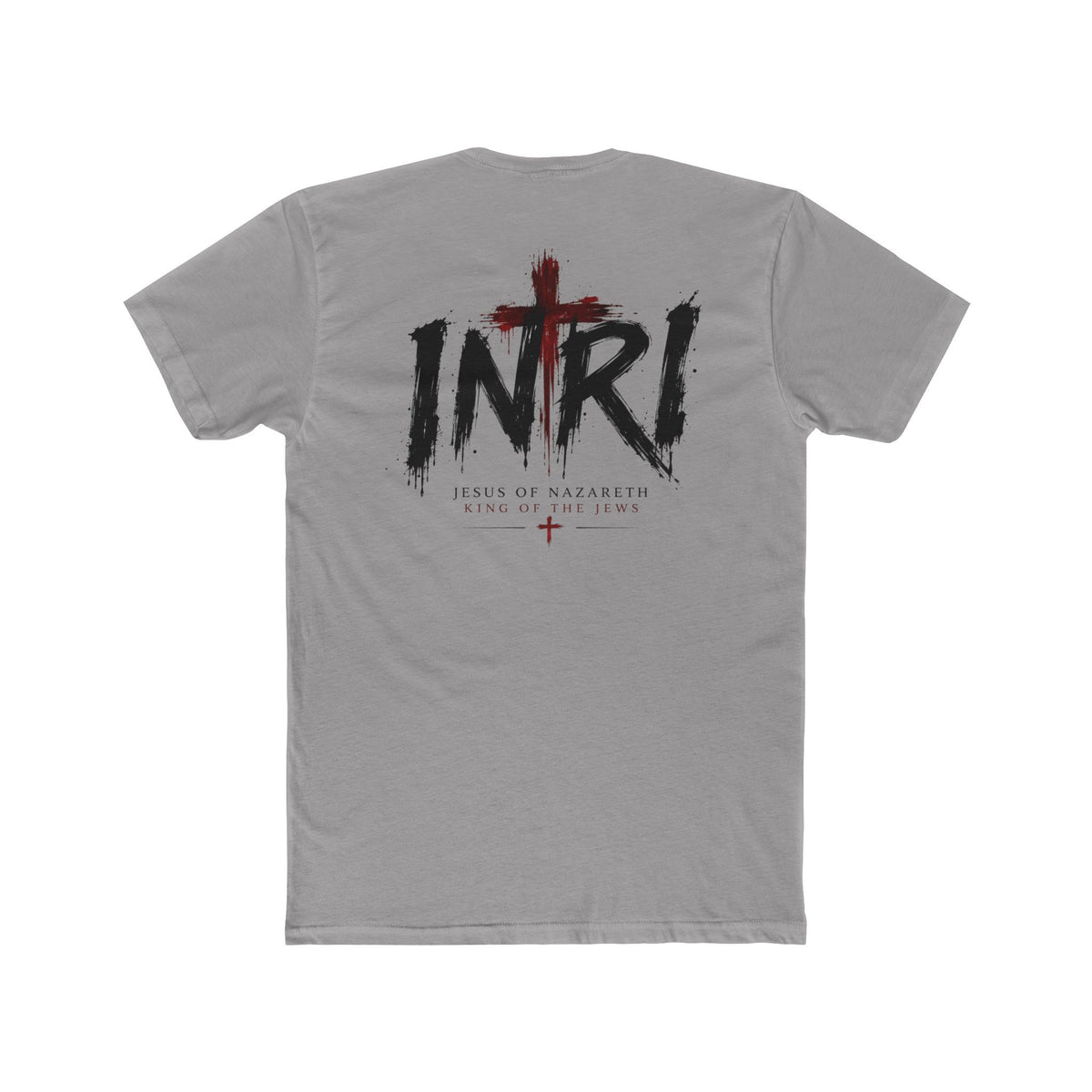 Lamb of God Tee — 'John 1:29' Religious Christian T-Shirt with INRI Cross Back