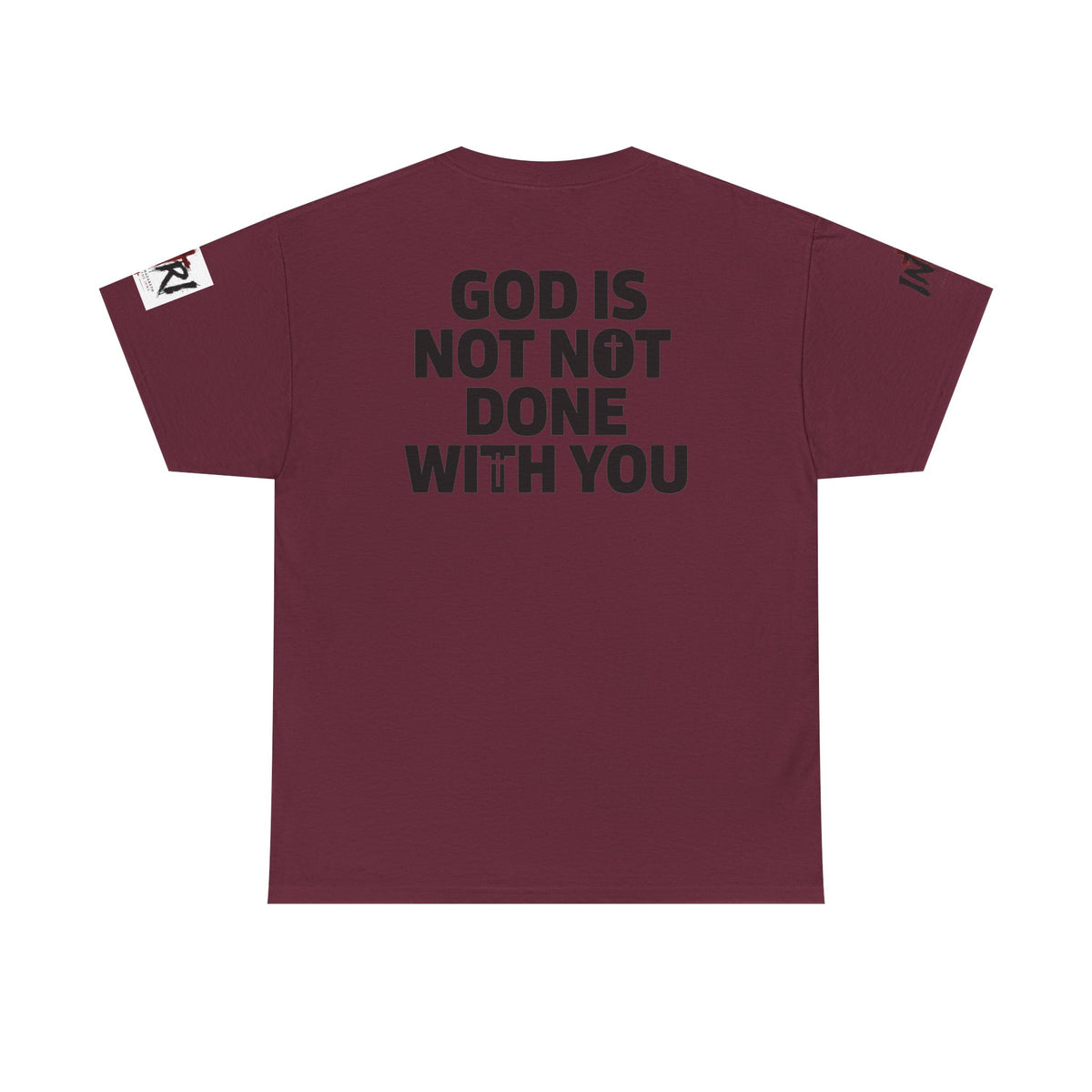 Armor of God T-Shirt — "God Is Not Done With You" Christian Faith Tee
