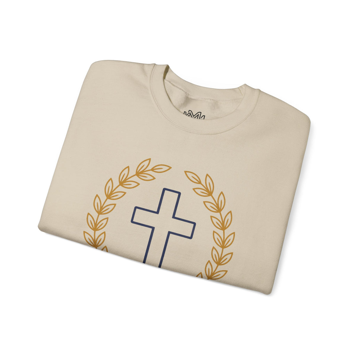 Agape Cross Crewneck Sweatshirt — Christian Faith Pullover