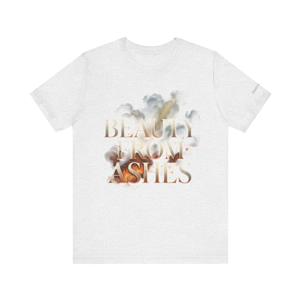Beauty From Ashes Floral Tee