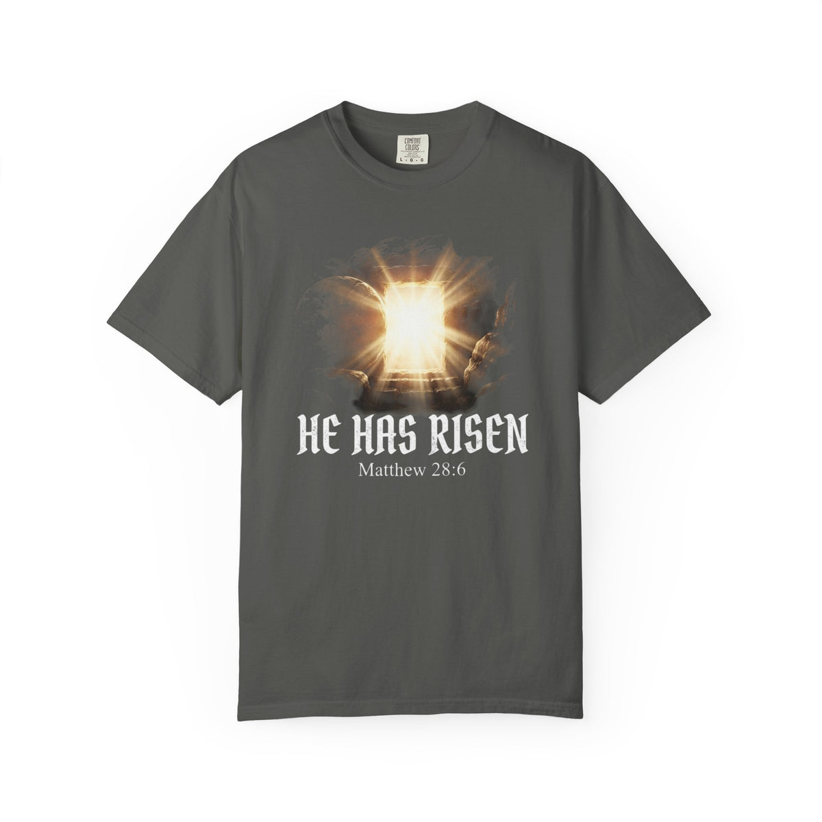 Angel Gateway T-Shirt — Fiery Winged Guardian Graphic Tee