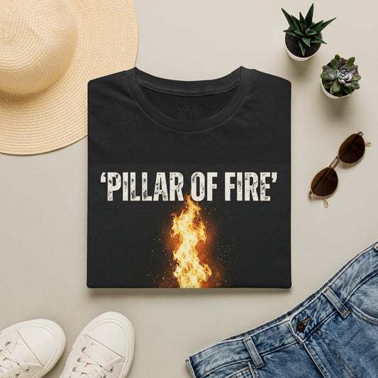 Pillar of Fire T‑Shirt — Biblical Exodus 13:21 Inspirational Faith Tee