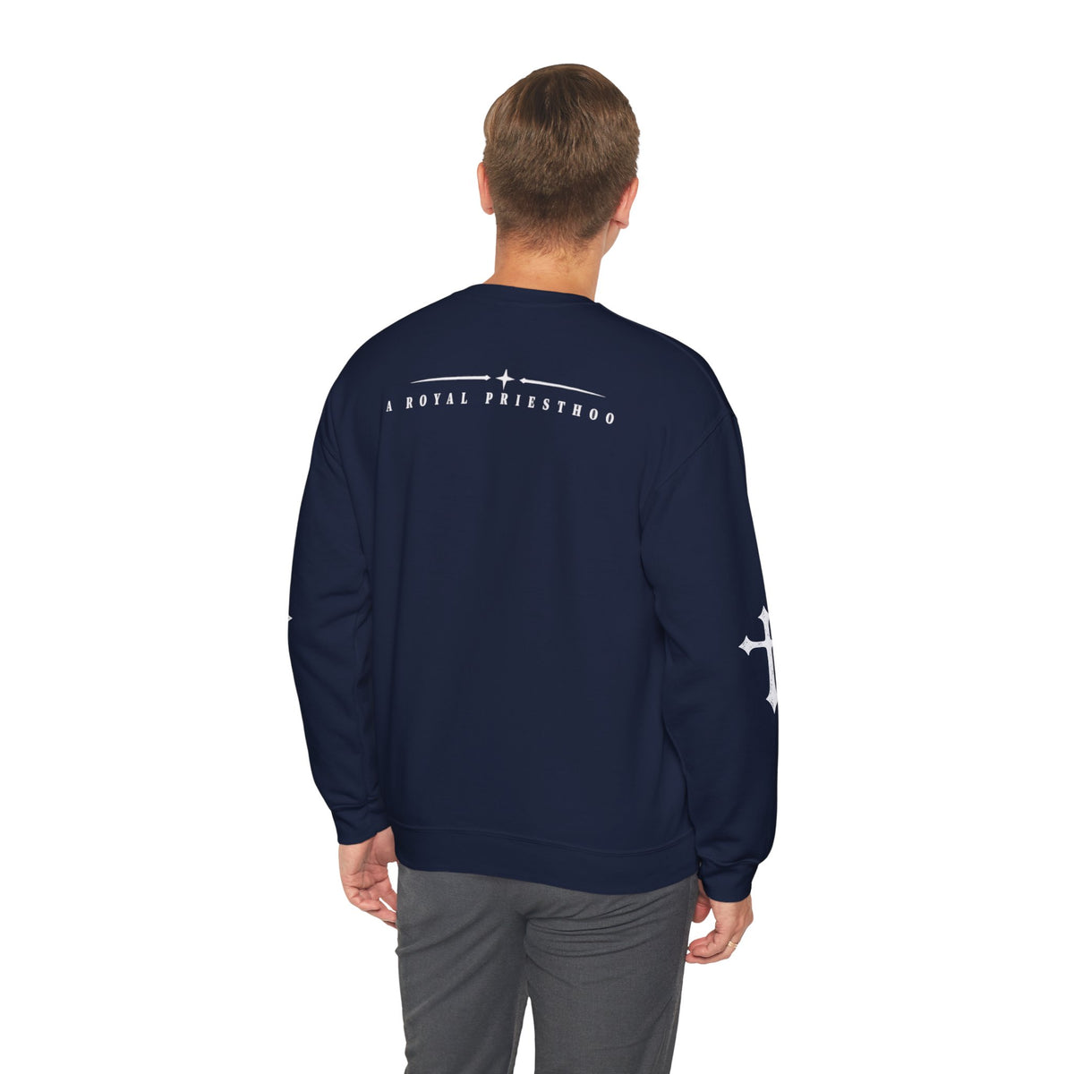 Chosen & Called Crewneck Sweatshirt — Christian Faith Apparel, 'A Royal Priesthood' Gospel Pullover