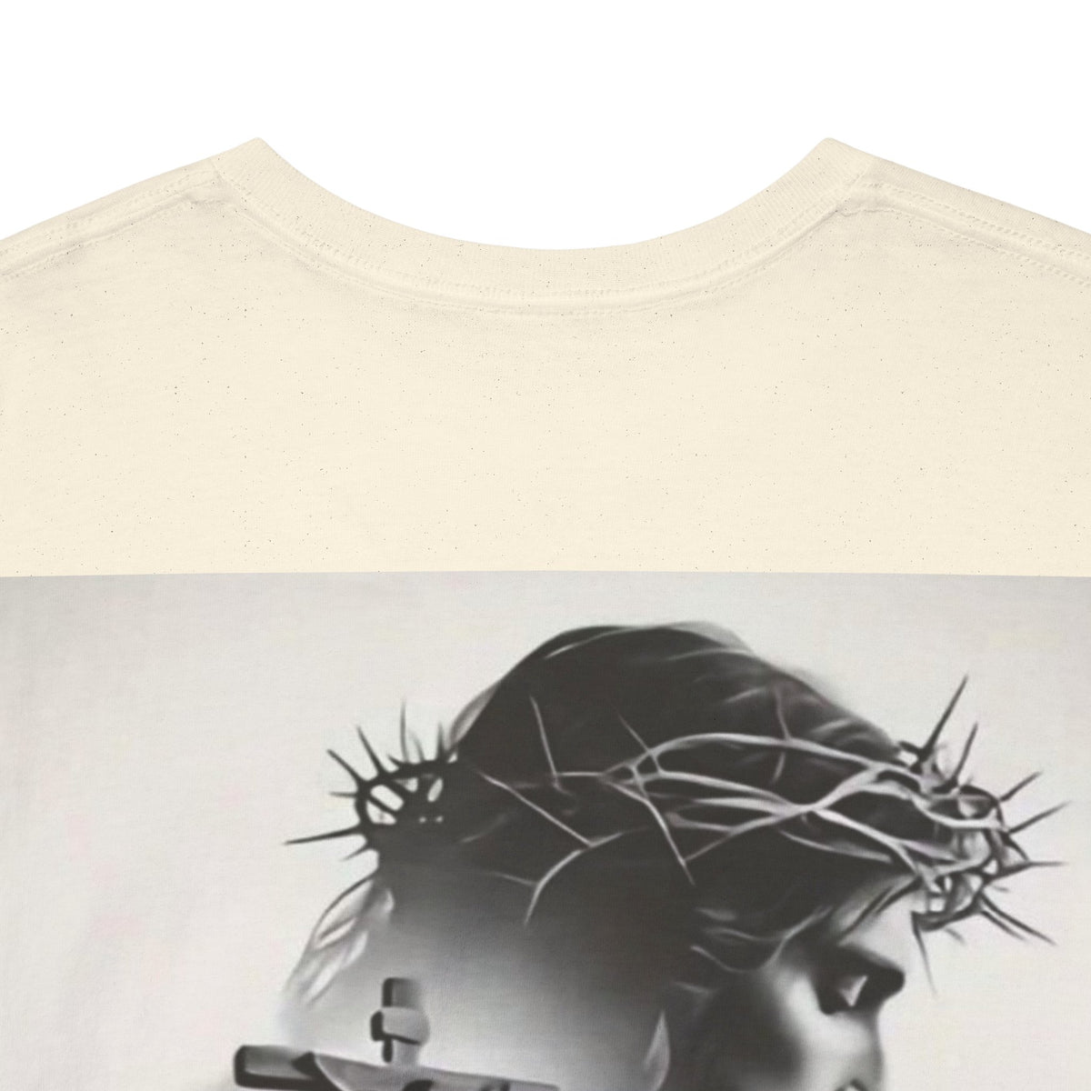 Christian Son & Heir T-Shirt — 'Adopted by Grace' Faith Tee with Jesus Prayer Design