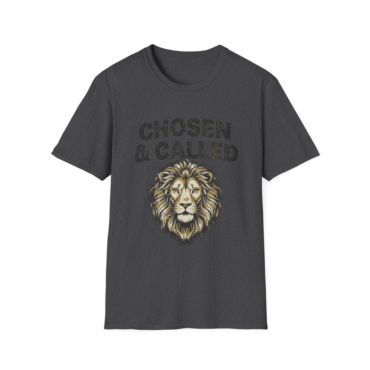Chosen & Called Lion T-Shirt — Inspirational Christian Faith Tee