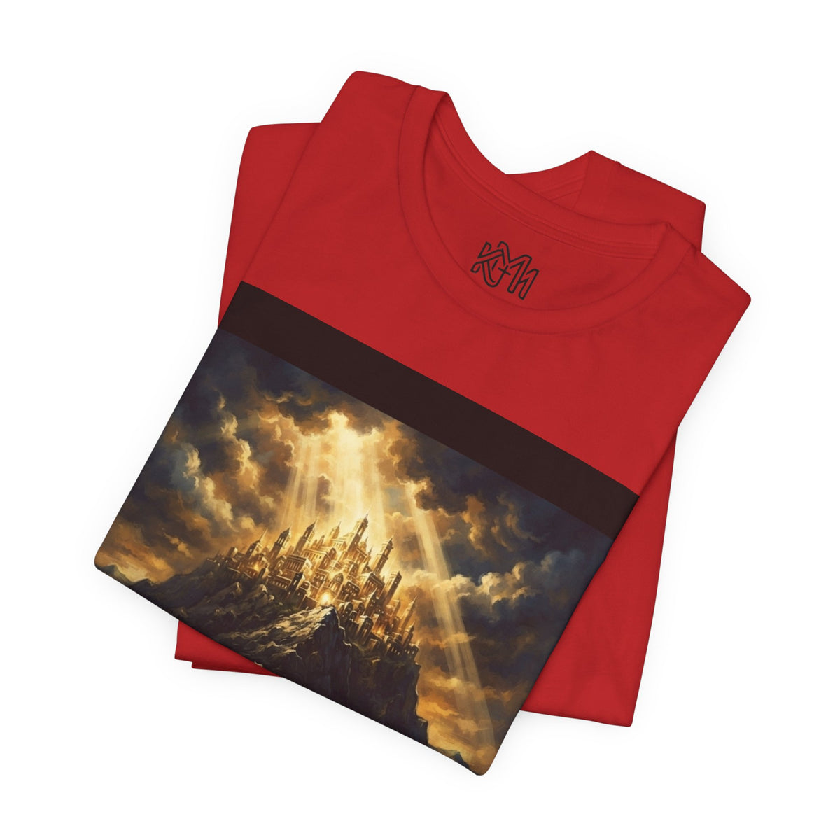 City on a Hill T-Shirt — Matthew 5:14 Christian Faith Tee