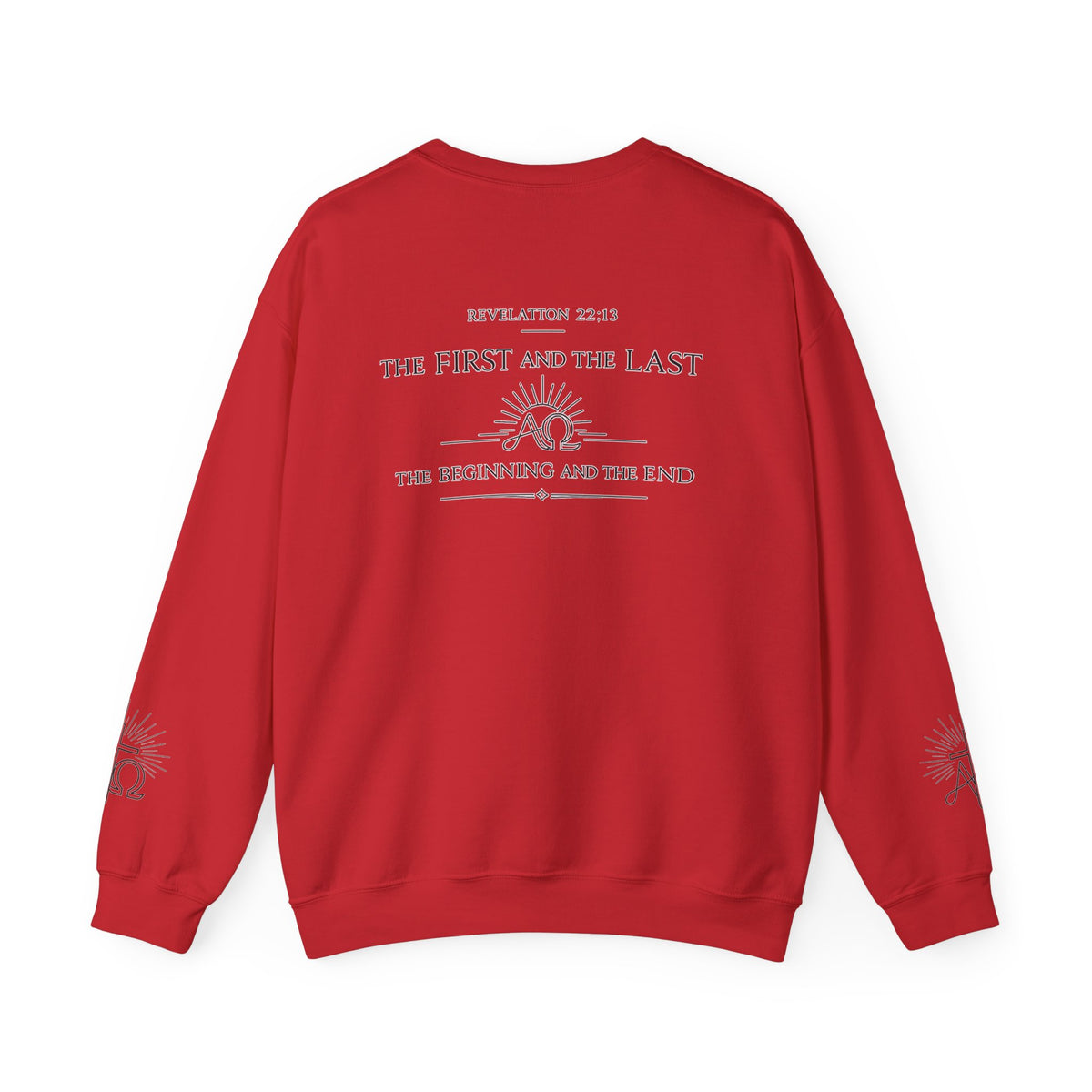 Alpha Omega 'Revelation 22:13' Crewneck Sweatshirt
