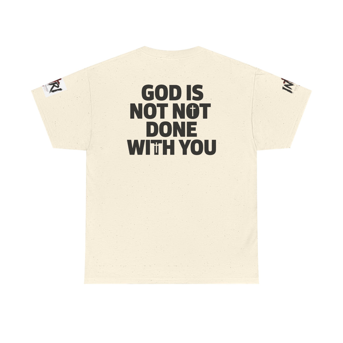 Armor of God T-Shirt — "God Is Not Done With You" Christian Faith Tee
