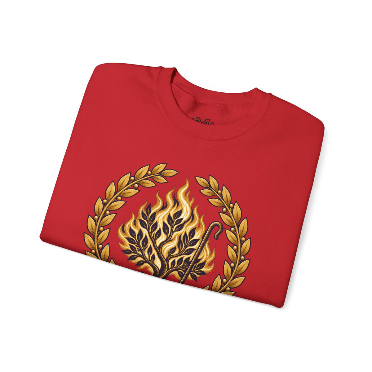 Crewneck Sweatshirt — "I Am Who I Am" Exodus 3:14 Inspirational Pullover