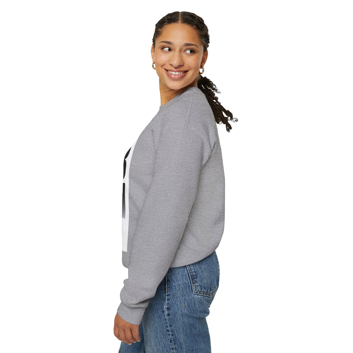 Lamb King Crewneck Sweatshirt — "The Lamb Is King" Christian Graphic Pullover