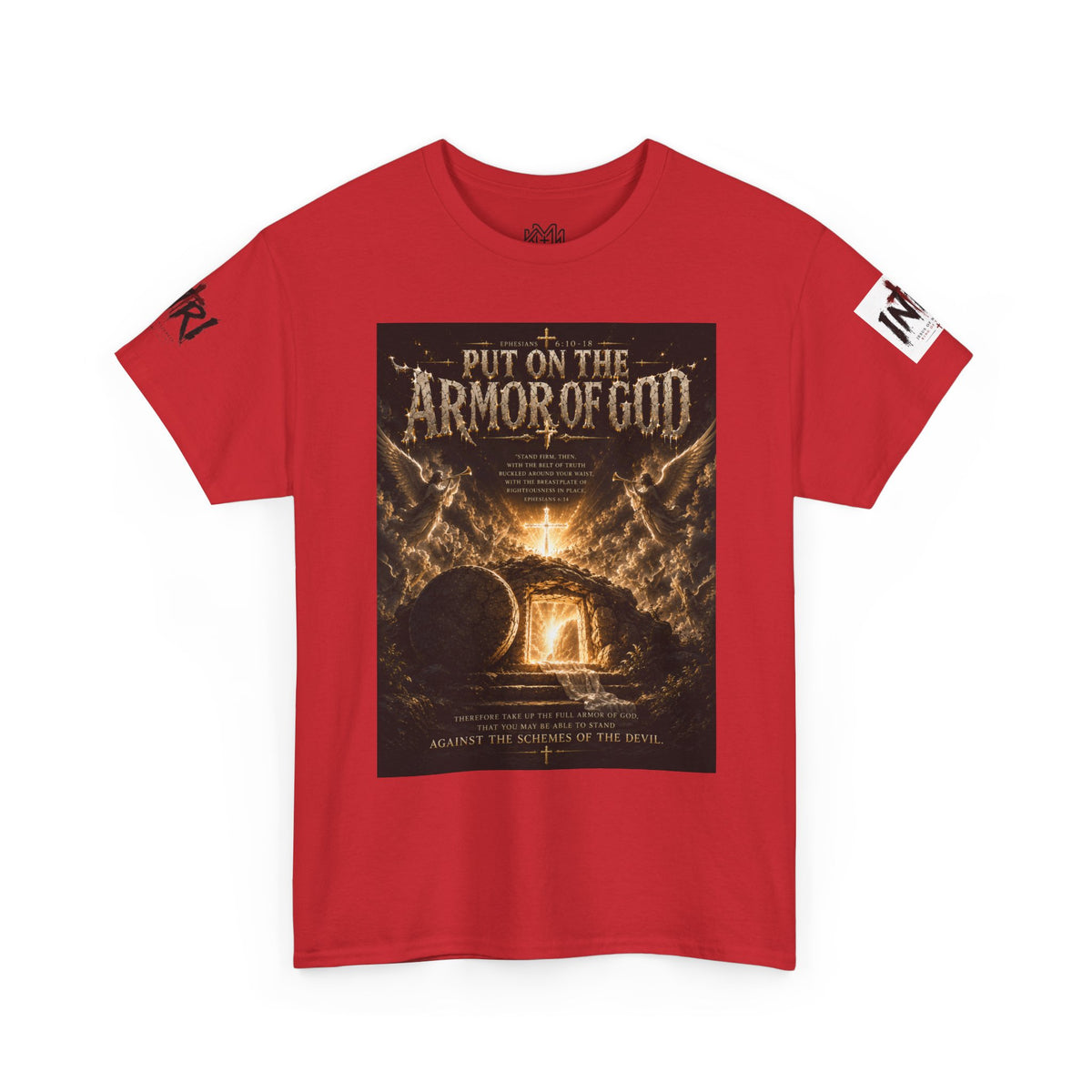 Armor of God T-Shirt — "God Is Not Done With You" Christian Faith Tee