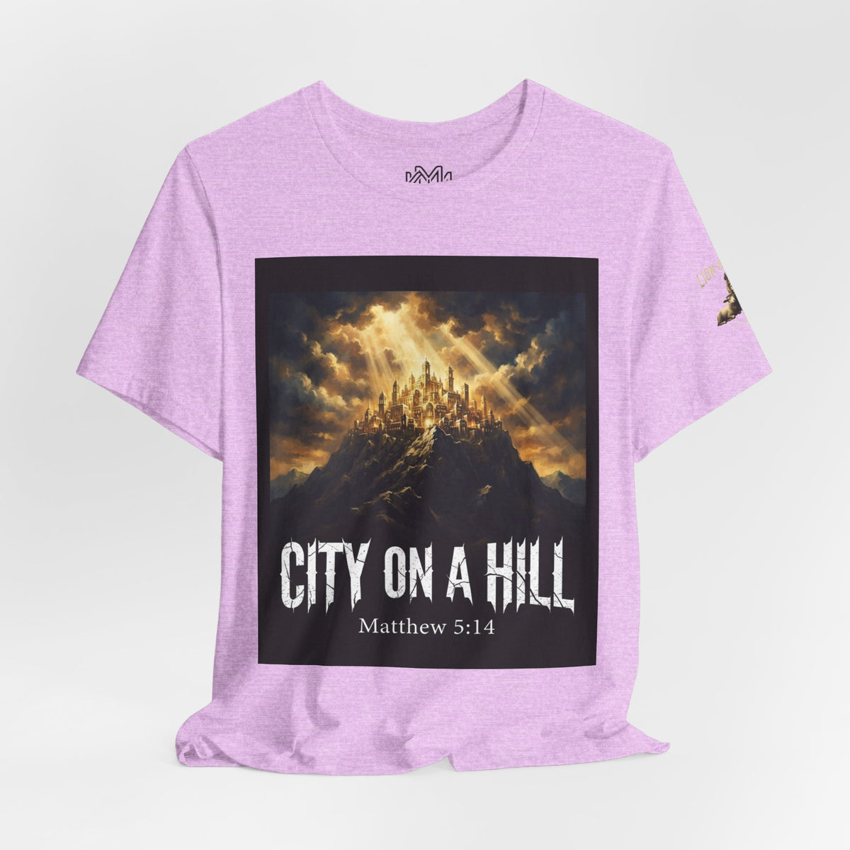 City on a Hill T-Shirt — Matthew 5:14 Christian Faith Tee