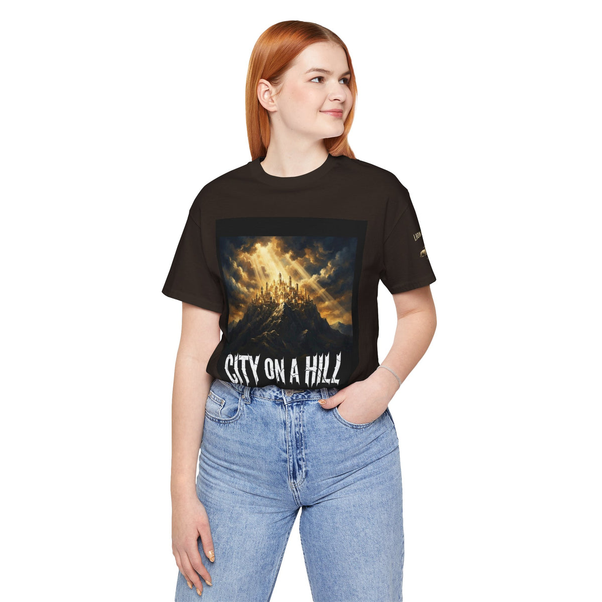 City on a Hill T-Shirt — Matthew 5:14 Christian Faith Tee