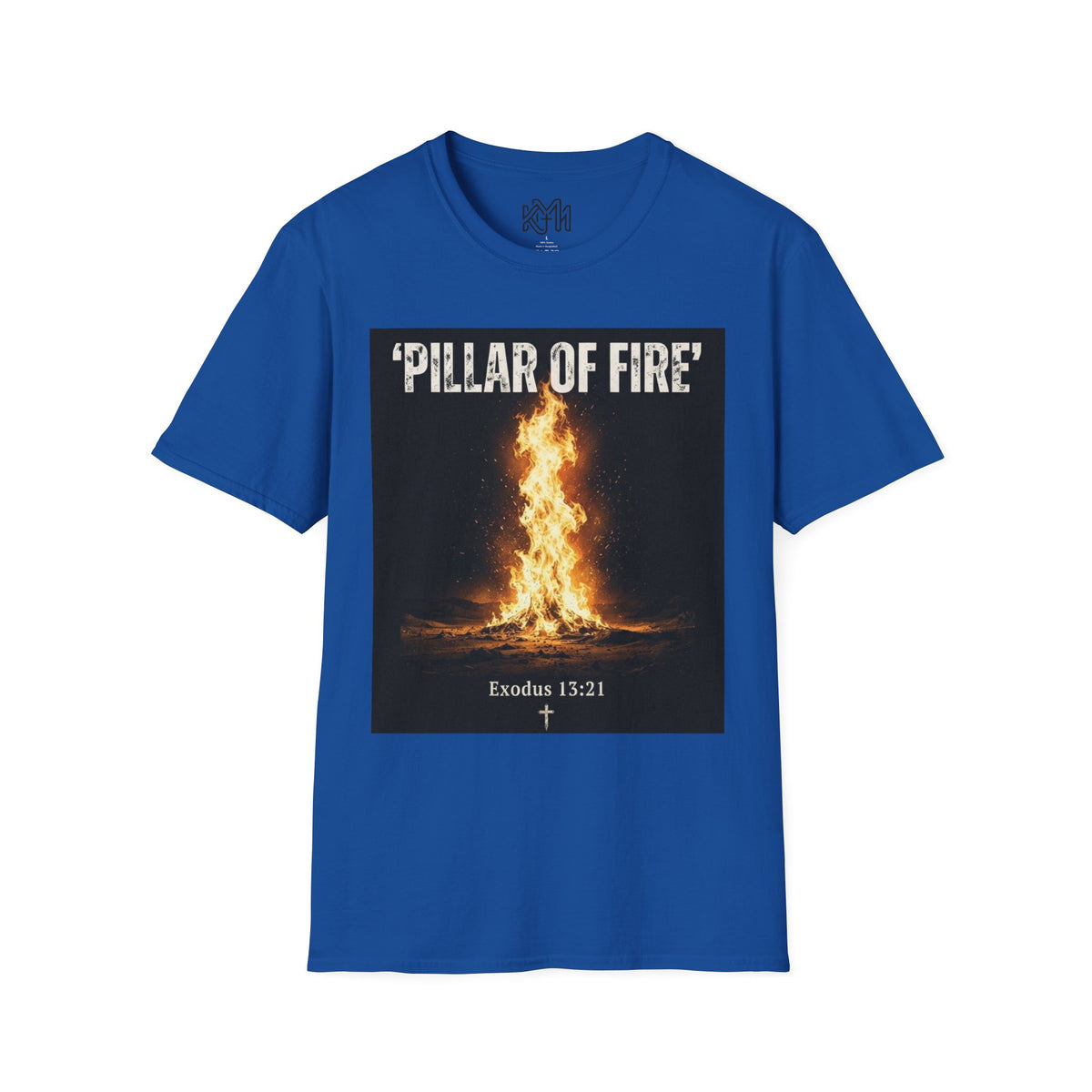 Pillar of Fire T‑Shirt — Biblical Exodus 13:21 Inspirational Faith Tee