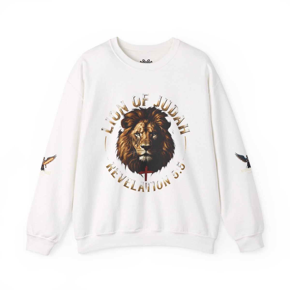 Lion of Judah Sweatshirt – "Revelation 5:5" Christian Crewneck
