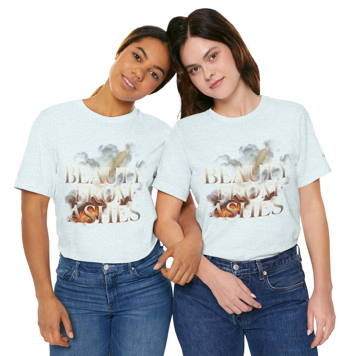 Beauty From Ashes Floral Tee