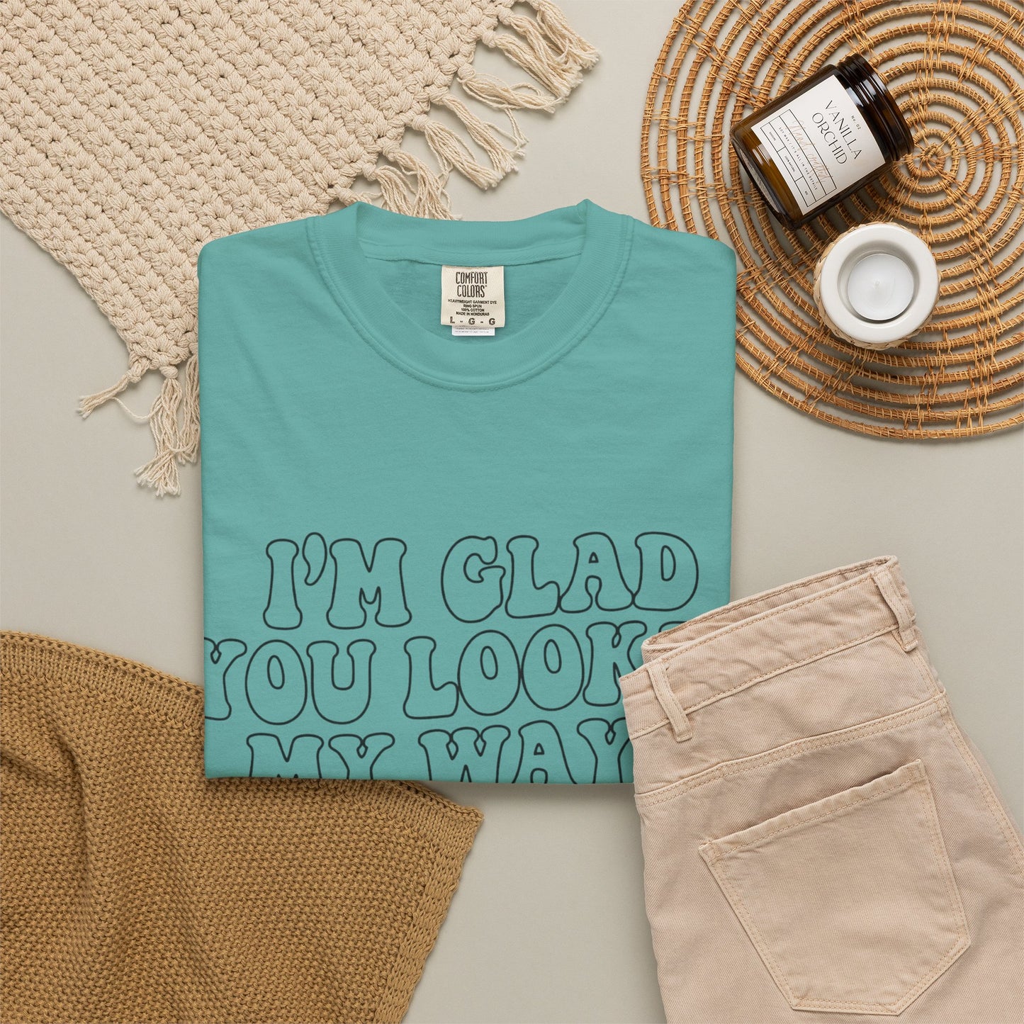 Jesus Loves You T-Shirt — “I’m Glad You Looked My Way… Because Jesus Loves You” Christian Tee