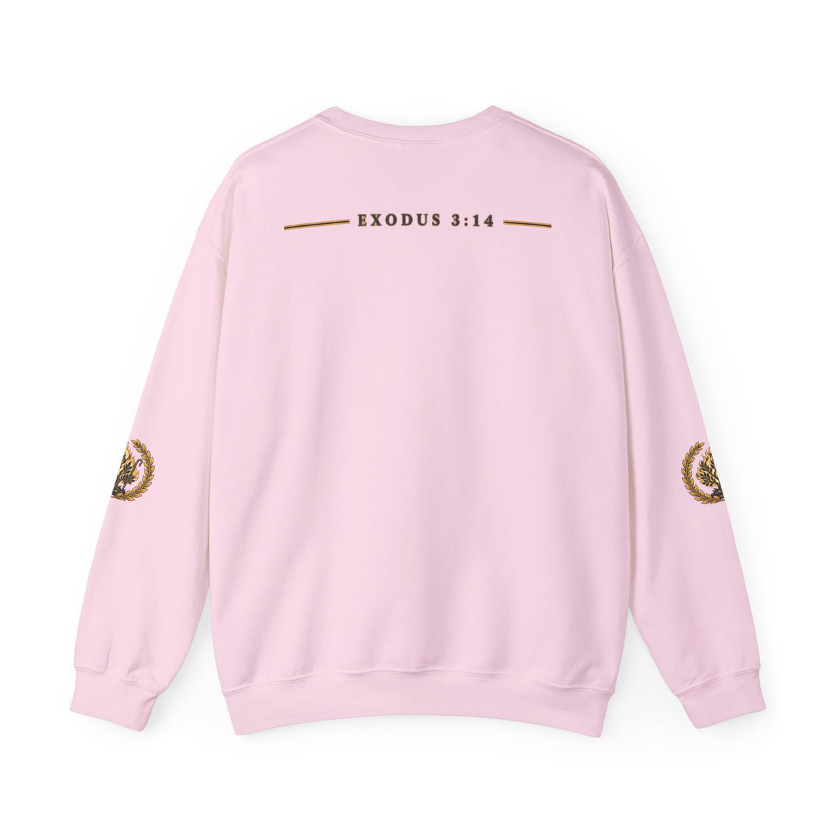 Crewneck Sweatshirt — "I Am Who I Am" Exodus 3:14 Inspirational Pullover