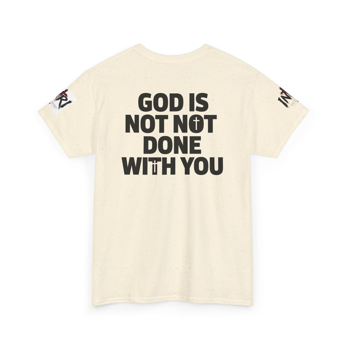 Armor of God T-Shirt — "God Is Not Done With You" Christian Faith Tee