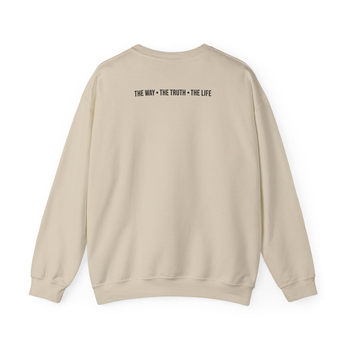 Lamb King Crewneck Sweatshirt — "The Lamb Is King" Christian Graphic Pullover