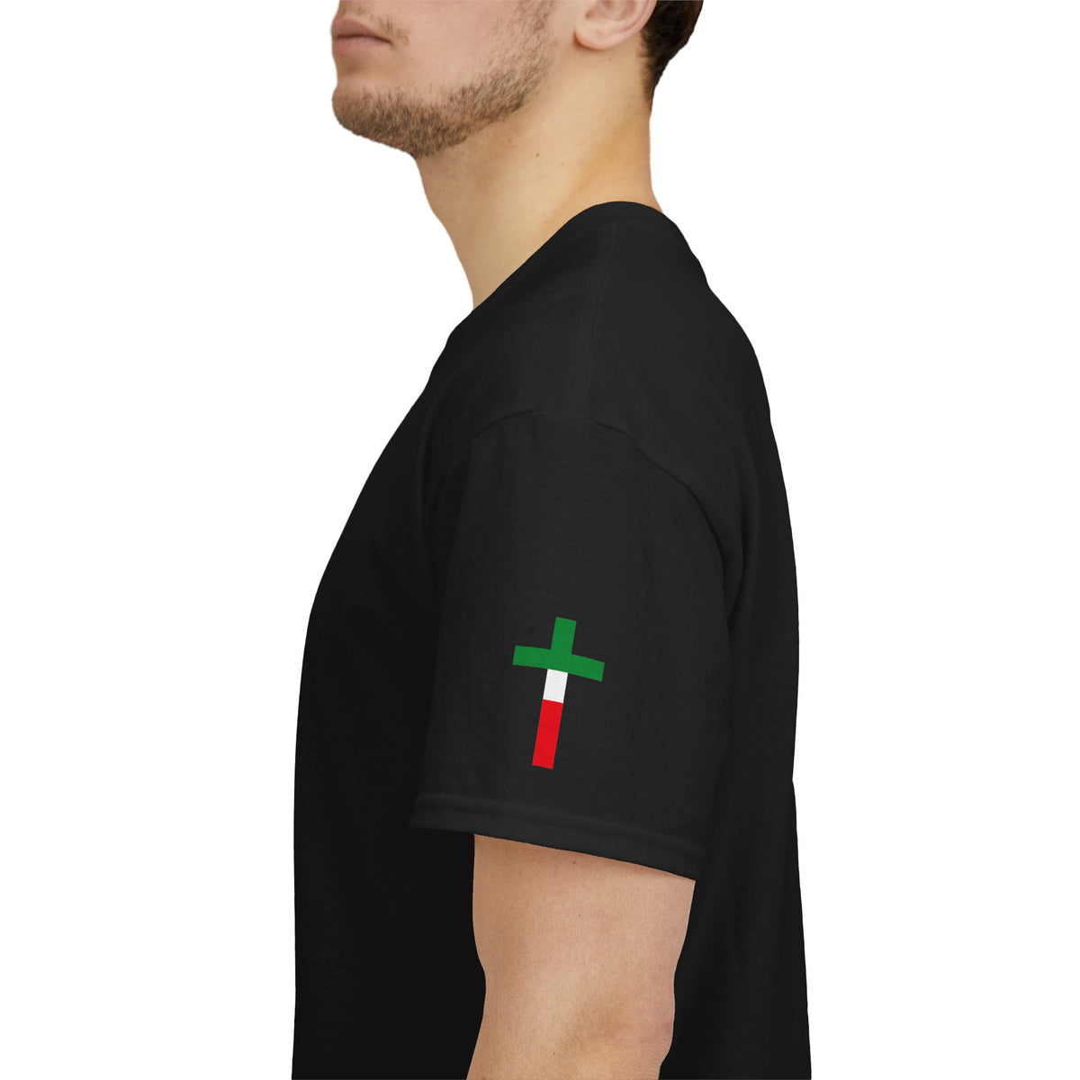 MINAB - Flag Graphic Tee — '168' Back Number Casual T‑Shirt