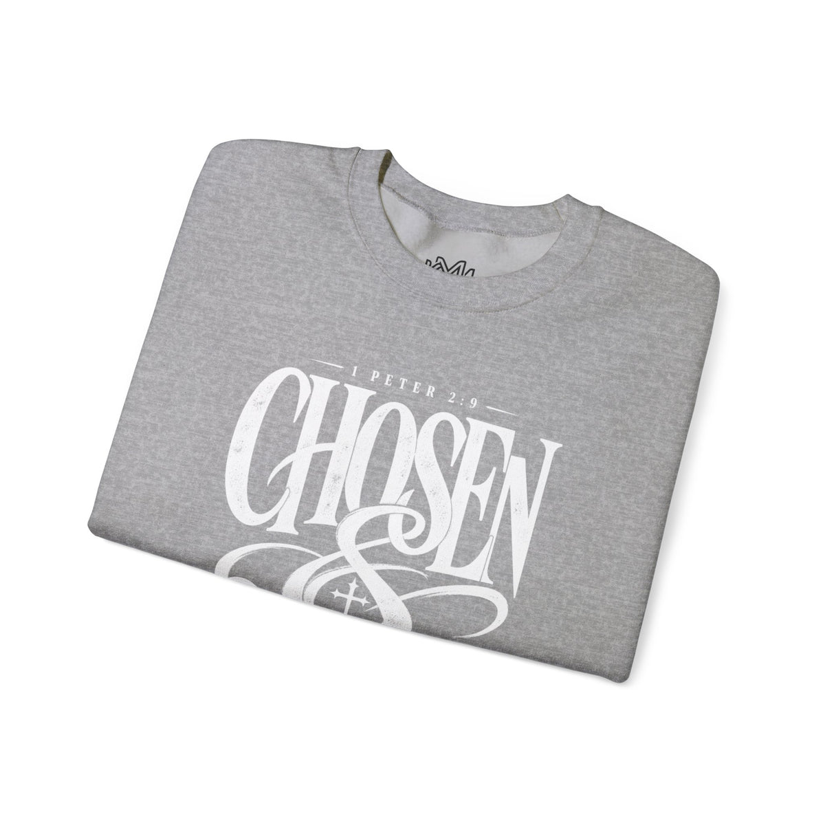Chosen & Called Crewneck Sweatshirt — Christian Faith Apparel, 'A Royal Priesthood' Gospel Pullover