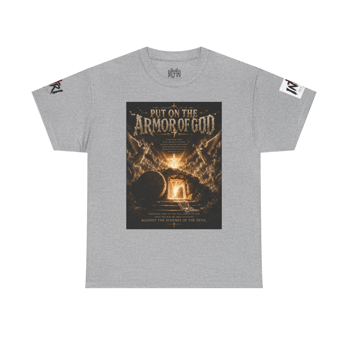 Armor of God T-Shirt — "God Is Not Done With You" Christian Faith Tee