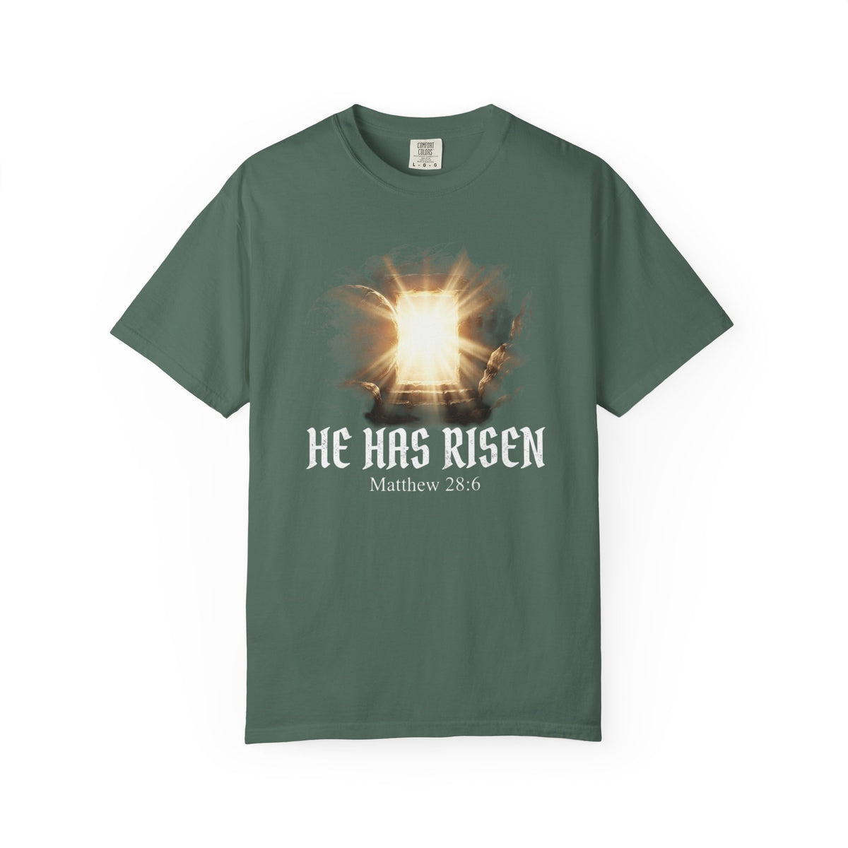 Angel Gateway T-Shirt — Fiery Winged Guardian Graphic Tee