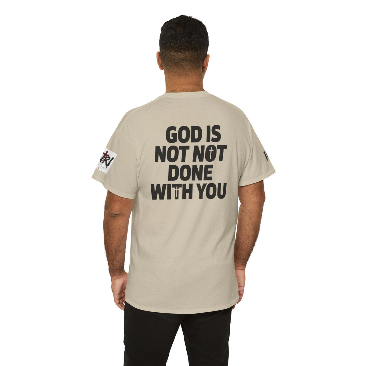 Armor of God T-Shirt — "God Is Not Done With You" Christian Faith Tee