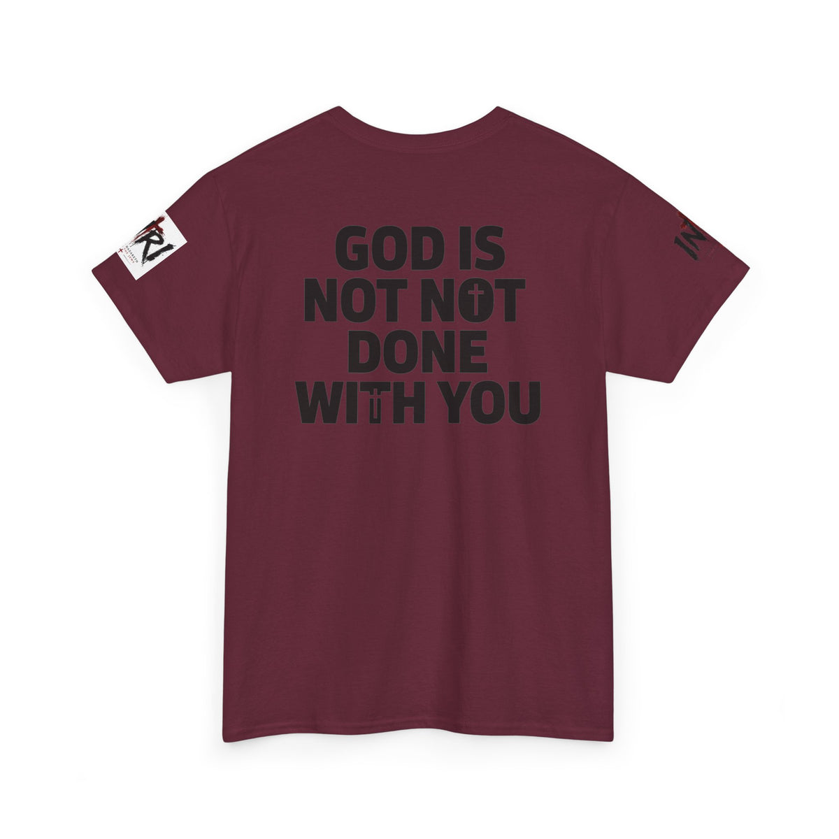 Armor of God T-Shirt — "God Is Not Done With You" Christian Faith Tee