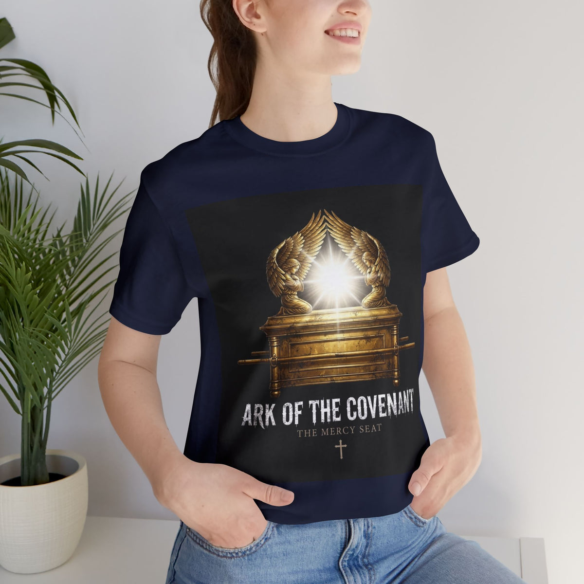 Ark of the Covenant T-Shirt — "King of Glory" Psalm 24:10 Christian Tee