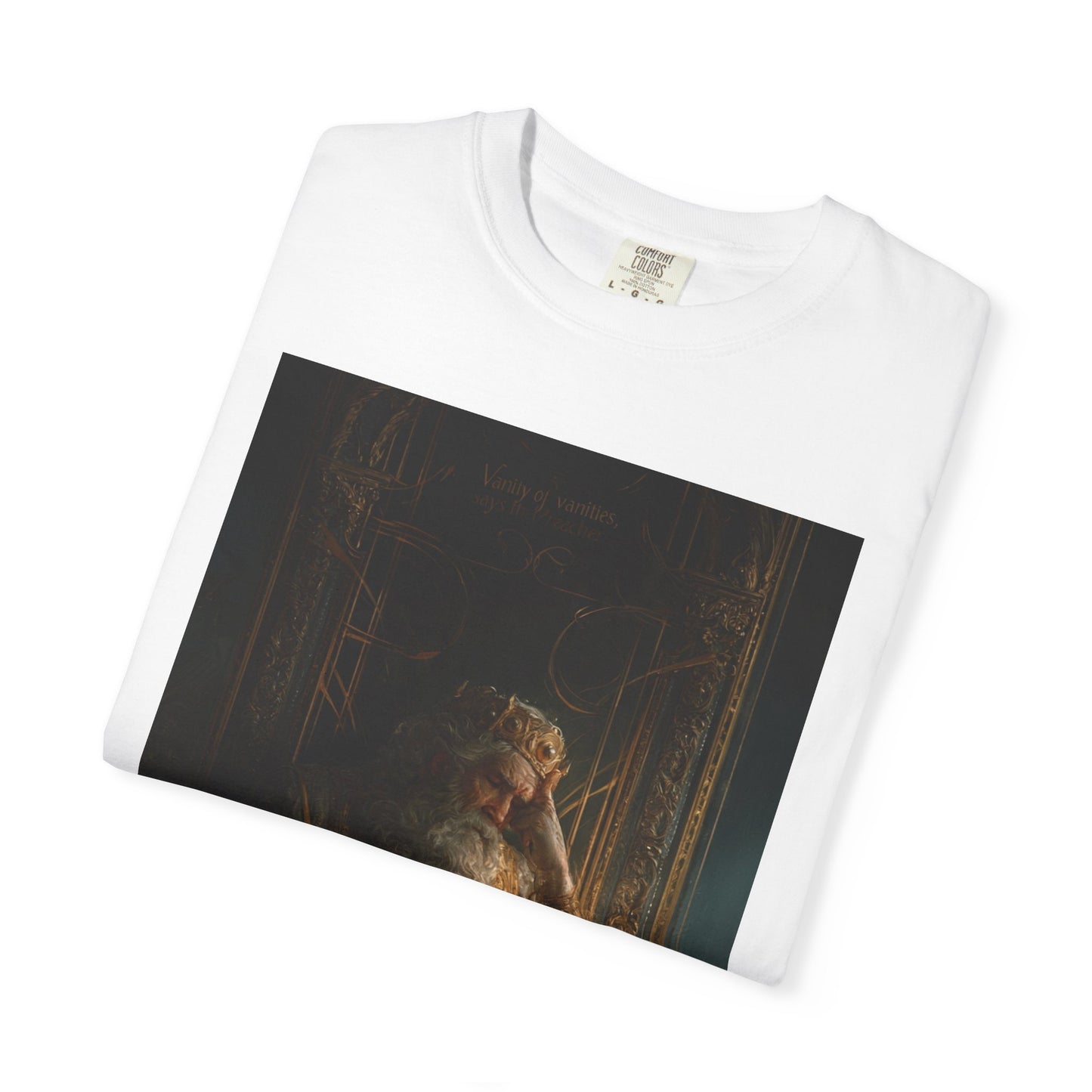 Royal Portrait T-Shirt — Classic King Painting Graphic Tee