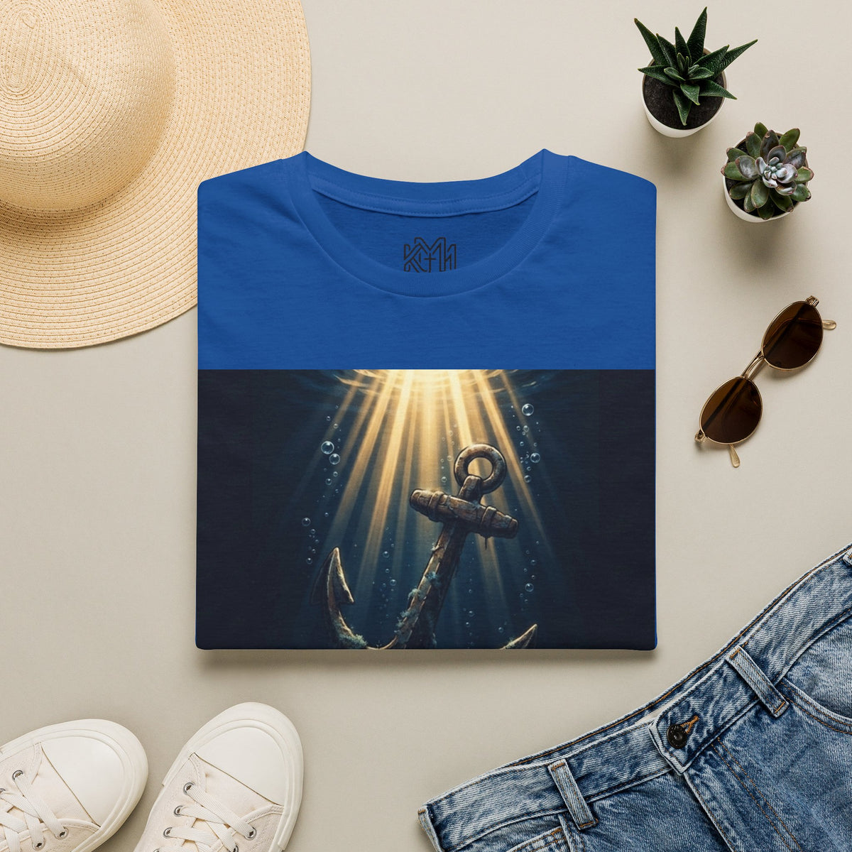 Anchor of Hope T-Shirt — Inspirational Anchor Design (Hebrews 6:19)