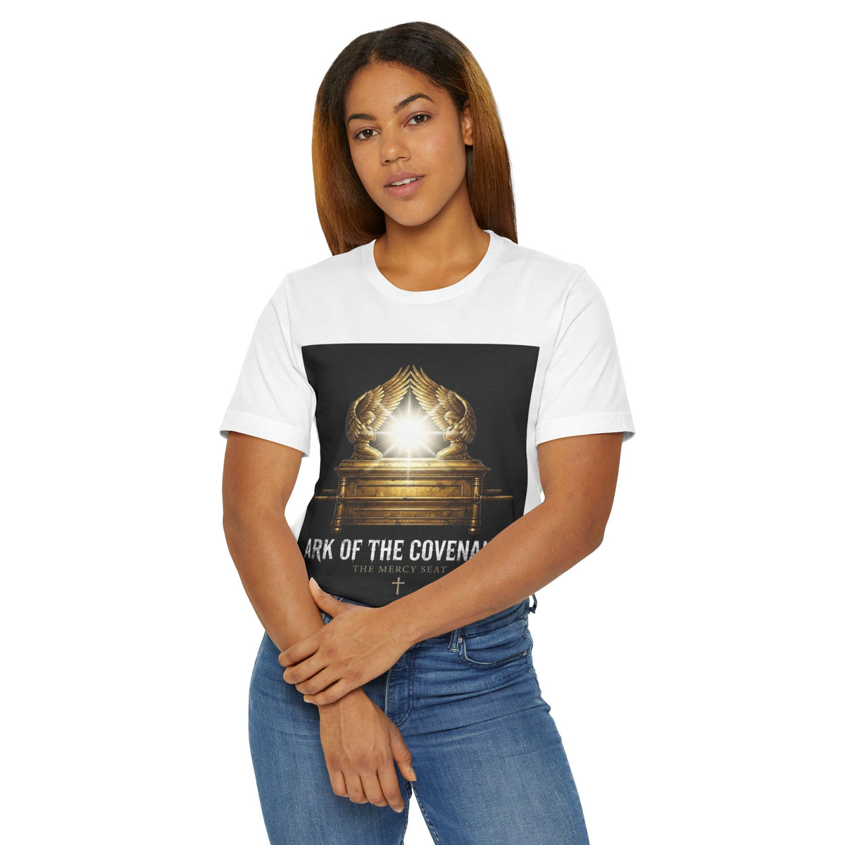Ark of the Covenant T-Shirt — "King of Glory" Psalm 24:10 Christian Tee