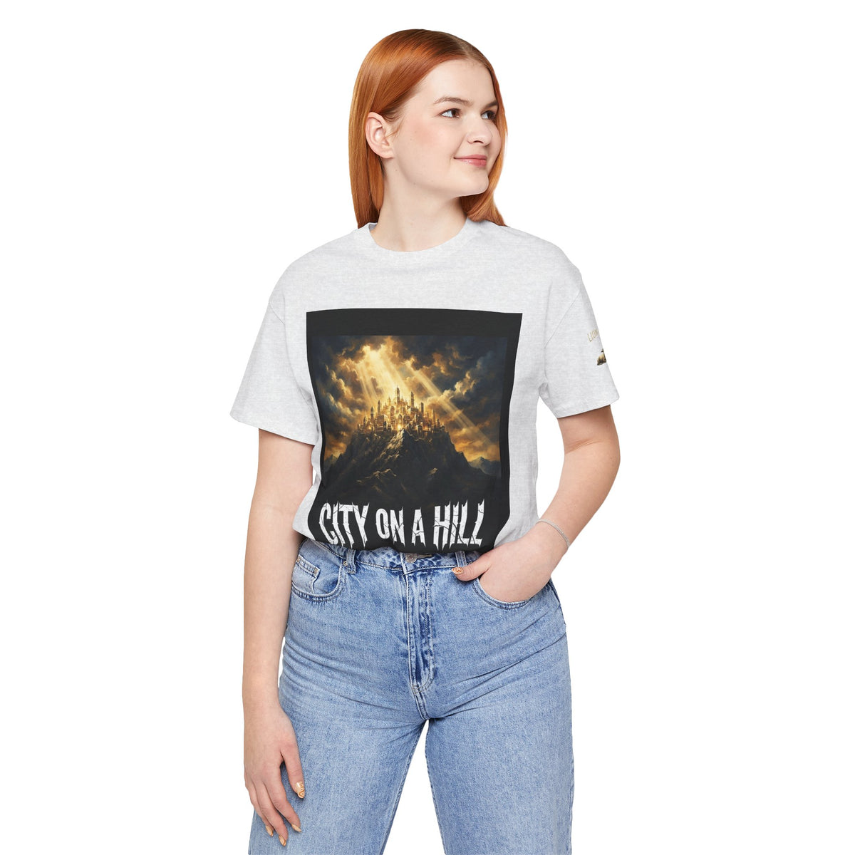 City on a Hill T-Shirt — Matthew 5:14 Christian Faith Tee