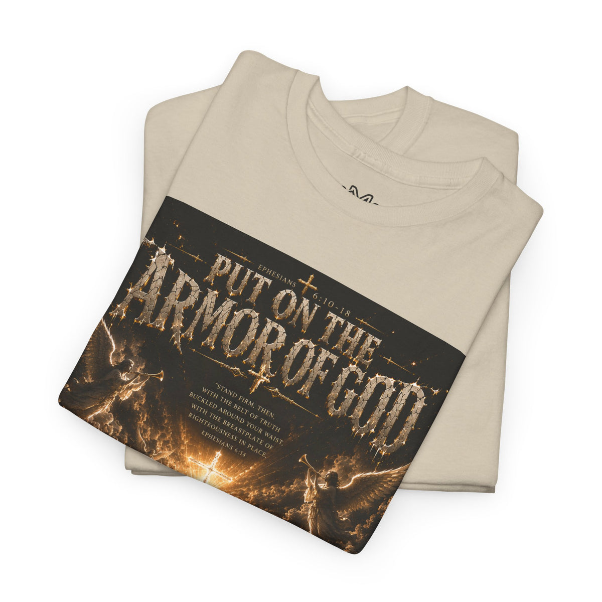 Armor of God T-Shirt — "God Is Not Done With You" Christian Faith Tee