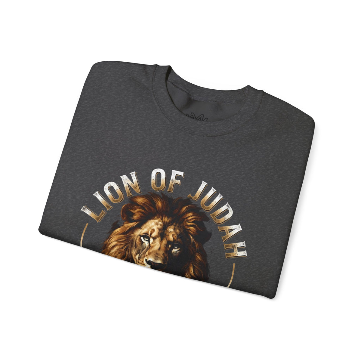 Lion of Judah Sweatshirt – "Revelation 5:5" Christian Crewneck