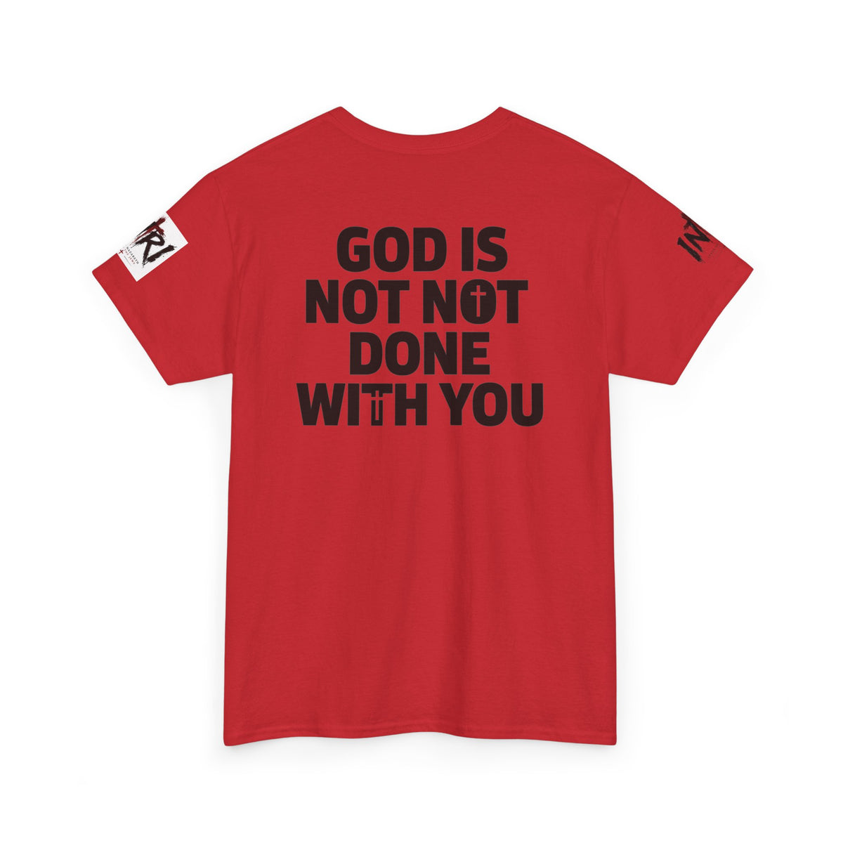 Armor of God T-Shirt — "God Is Not Done With You" Christian Faith Tee