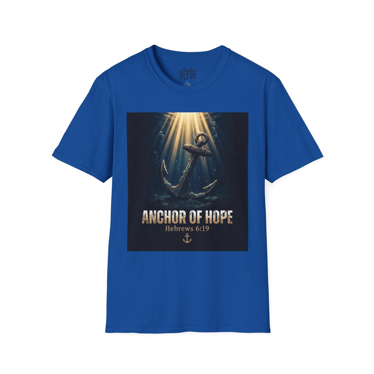 Anchor of Hope T-Shirt — Inspirational Anchor Design (Hebrews 6:19)