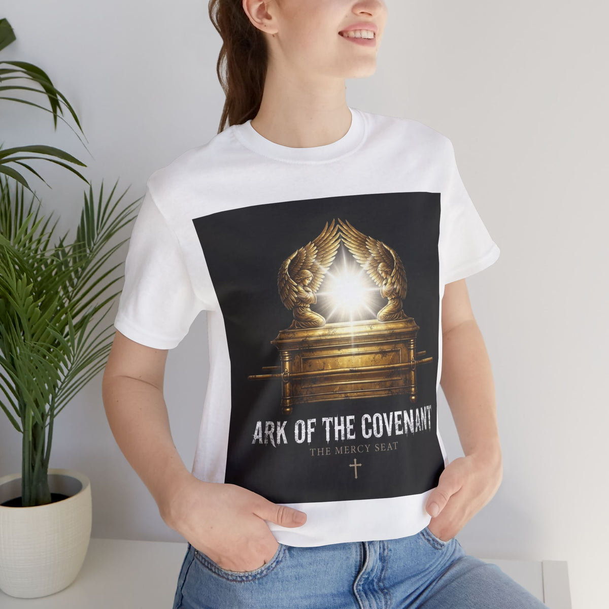 Ark of the Covenant T-Shirt — "King of Glory" Psalm 24:10 Christian Tee