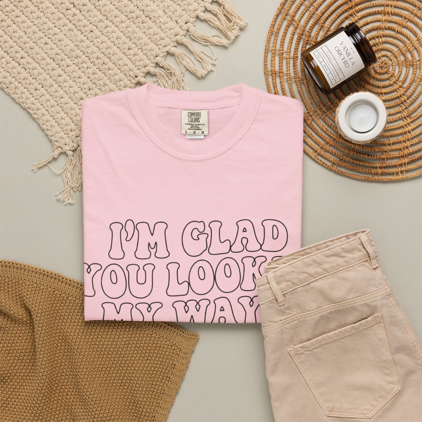 Jesus Loves You T-Shirt — “I’m Glad You Looked My Way… Because Jesus Loves You” Christian Tee