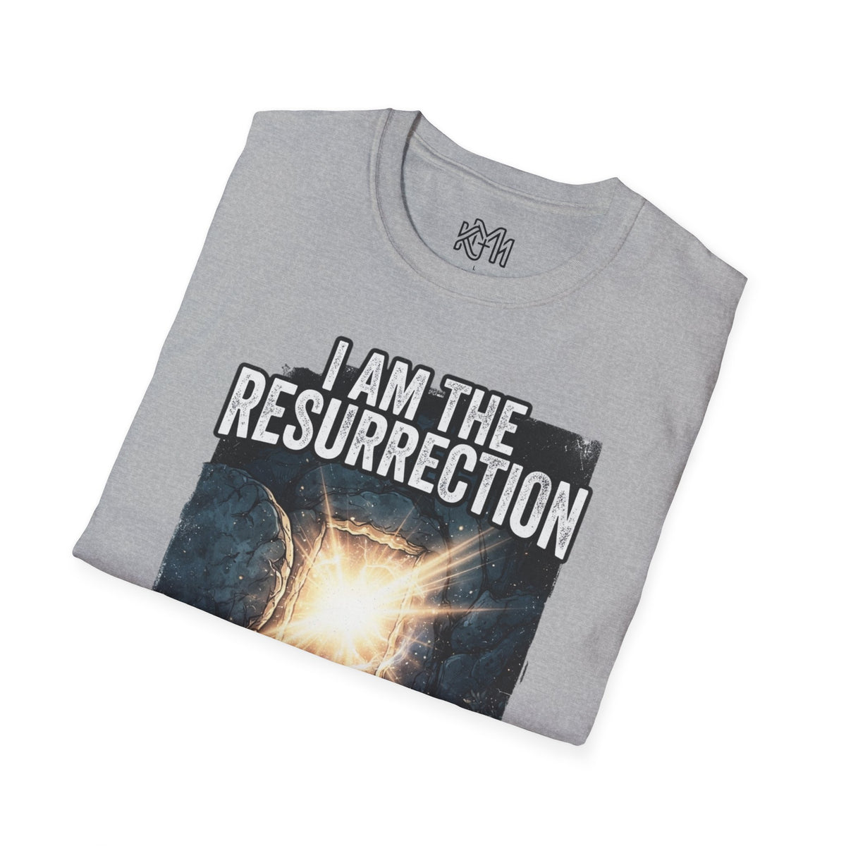 I Am The Resurrection T-Shirt — John 11:25 Christian Easter Tee