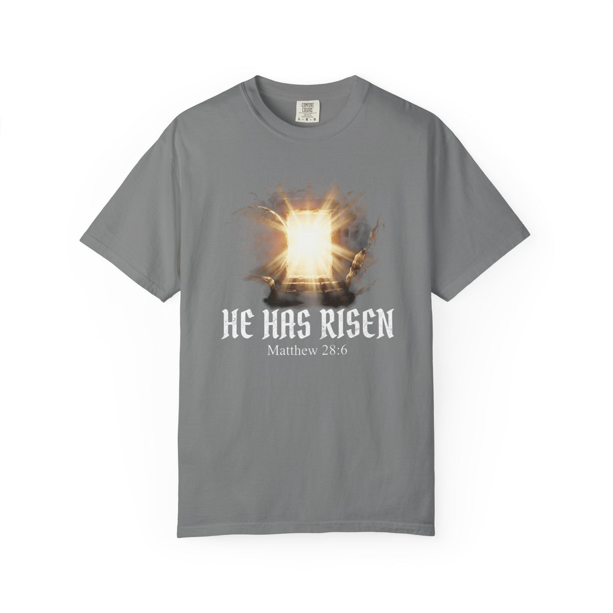 Angel Gateway T-Shirt — Fiery Winged Guardian Graphic Tee